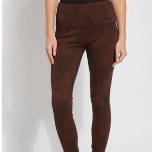 NWT -LYSSE Umber Texture - Signature Legging - Absolute Plaid